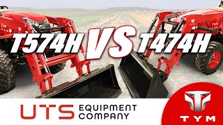 TYM T574H vs. T474H Tractor Comparison | What tractor is right for you?