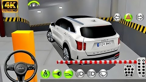 New MPV car KIA Carnival 2024 in Parking Building - 3D Driving Class Simulation - Android Gameplay