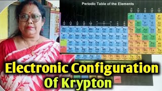 Electronic Configuration of Krypton