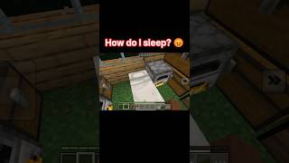 Try to Sleep 😴 But 😡 #minecraft #minecraftshorts #gaming #shorts