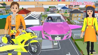 Tutorial Yuta Mio Buat Mobil dan Motor Terbang 🤣😂 | Sakura Simulator | Game Wilson Kiddy