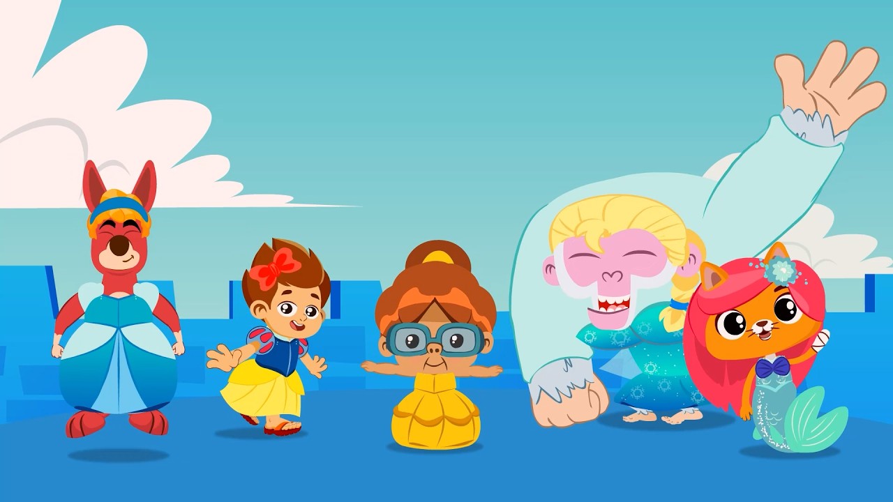 Princess Finger Family | Disney Princess Song 👑🎶 | Kids Rhymes