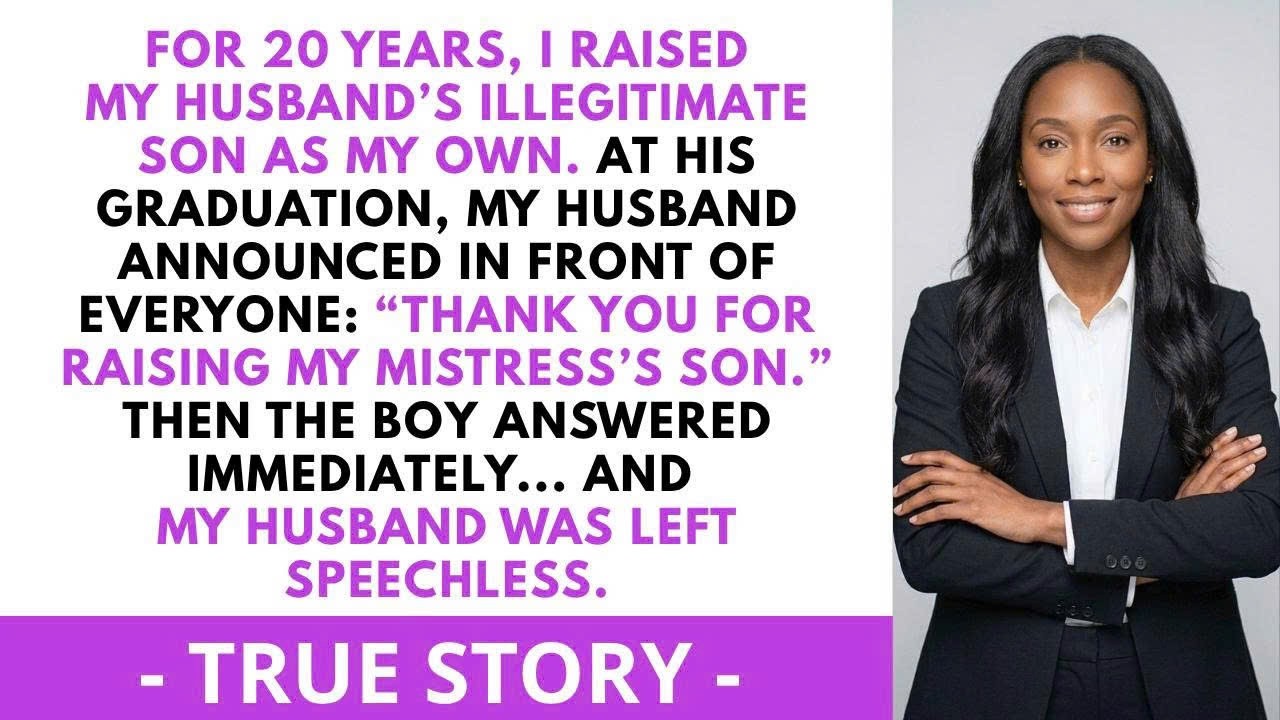 Her Husband Humiliated Her at Their Son’s Graduation — He Never Knew She Had Already Built the Empire That Could Destroy Him