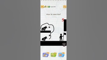 Draw 2 save level 53 🎮🎮 Draw 2 save: stickman puzzle || gameplay walkthrough Android || mahfuz FIFA