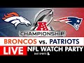 NFL Playoffs Live Stream Scoreboard: Broncos vs. Patriots Free AFC Championship Watch Party On CBS