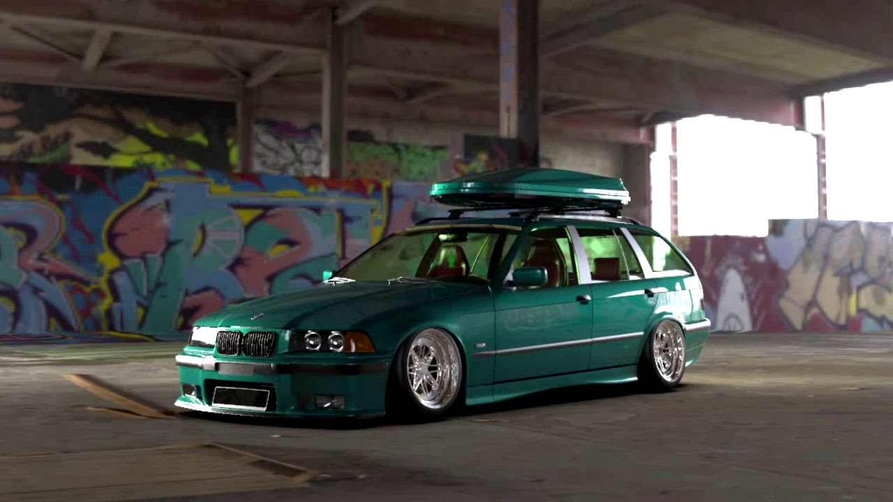BMW E30 touring x WORK EQUIP YouTube