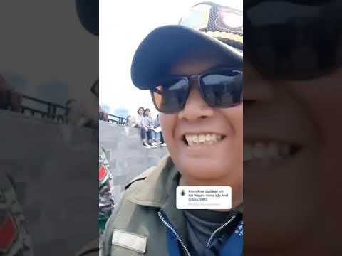 oh pantesan, ibu negara kan ngefans Ariel 👍😍#arilnoah #huttni #monas #fyp