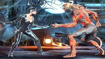 Injustice 2 (iOS) - Walkthrough Part 4 - Campaign Chapter 1: Battles 13-18 (Scarecrow Boss Fight)