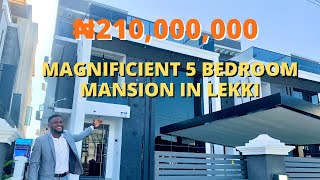 Inside a luxurious 5 Bedroom Fully Detached Duplex in Lekki Lagos