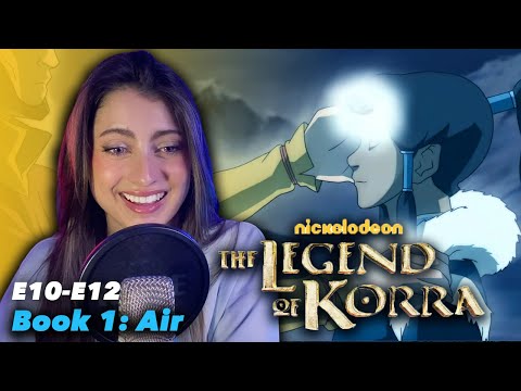 Watching THE LEGEND OF KORRA Book One FINALE!