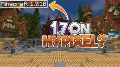 HOW to get 1.7 ANIMATIONS on HYPIXEL (and what it looks like)