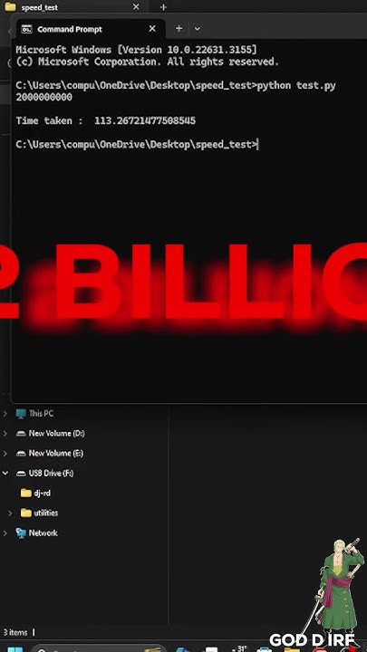 Python vs C | Speed Test - YouTube