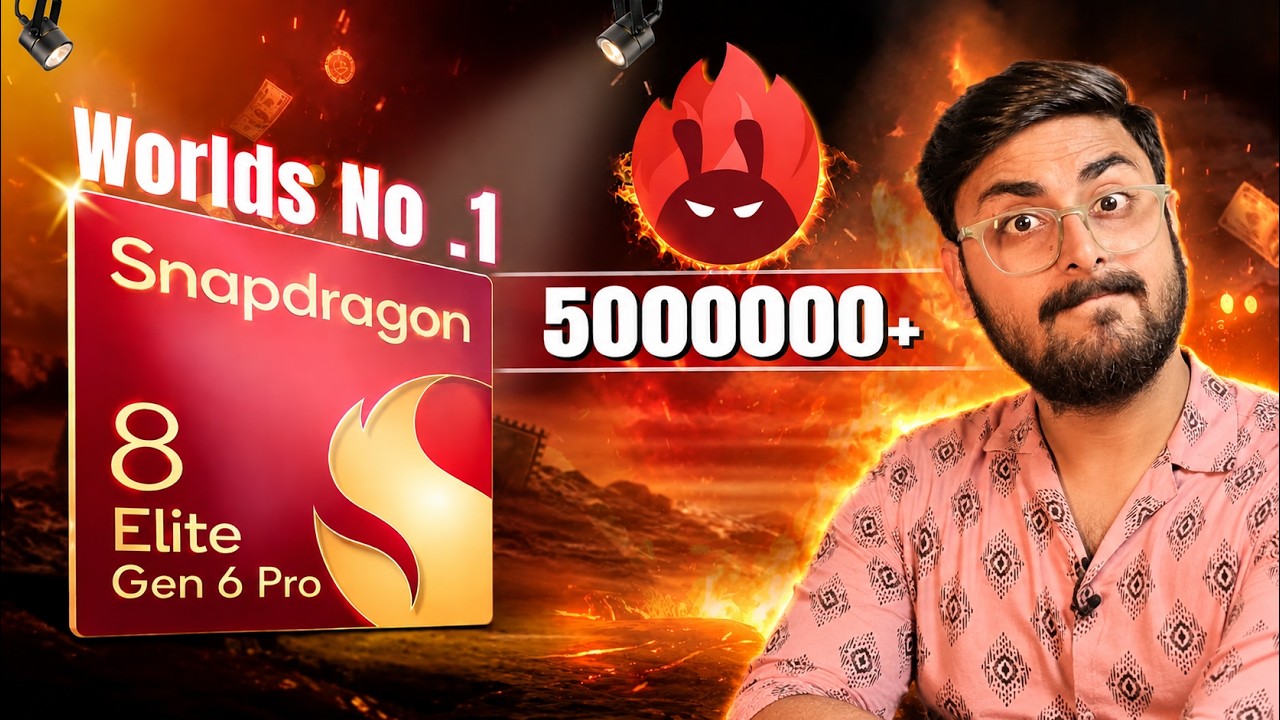 Snapdragon 8 Elite Gen 6 Pro is CRAZY! 😱 5 Million+ Score Explained