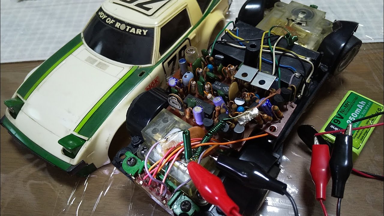 1980年頃【NIKKO セミデラコン 1/20 サバンナ RX-7】ホビラジ化