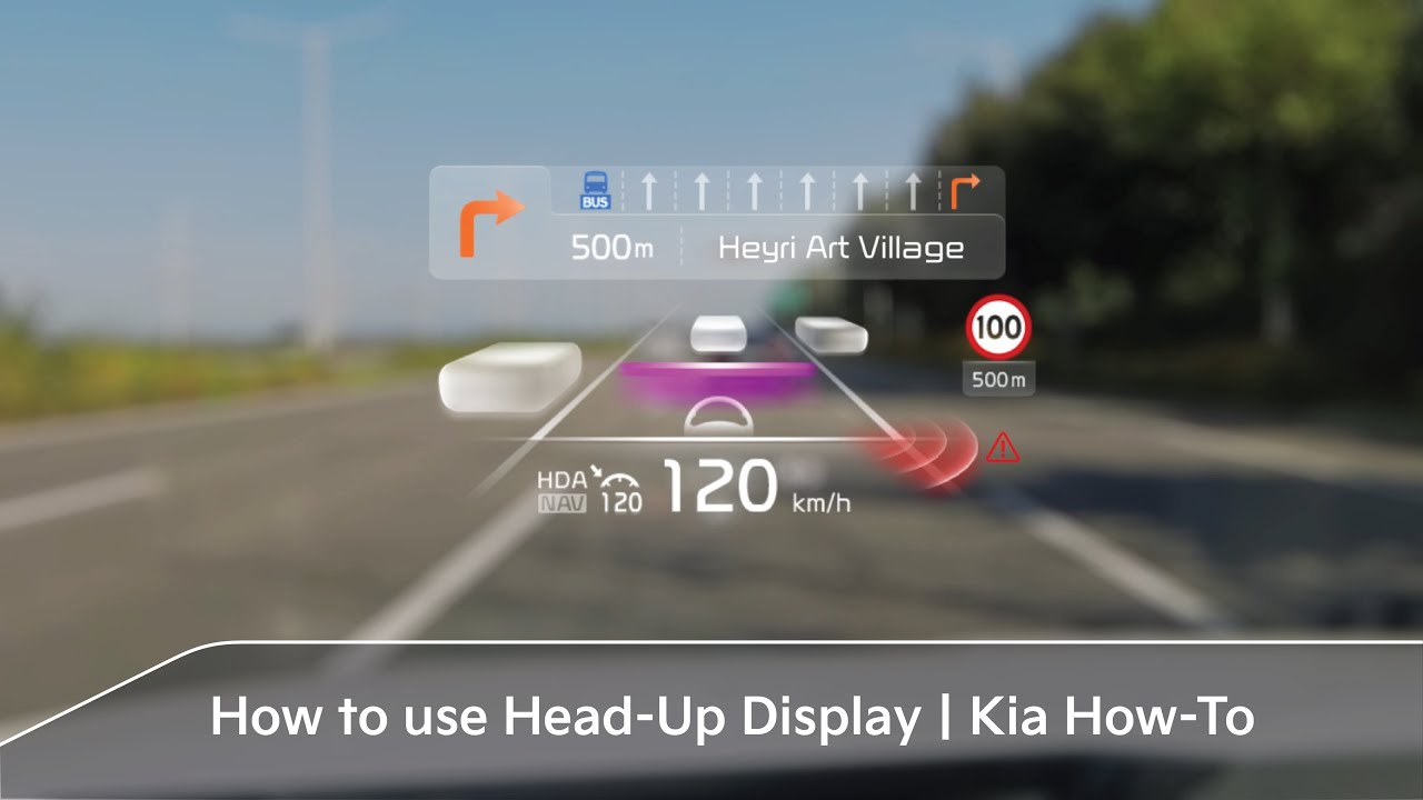 How to use Head-Up Display