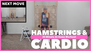 Hamstrings And Cardio Short Workout With Stretching Session
