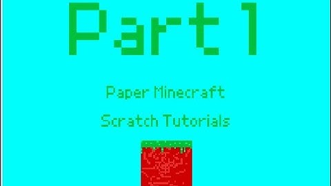 How to make minecraft in scratch | Part 1 | Flat Terrian Generator