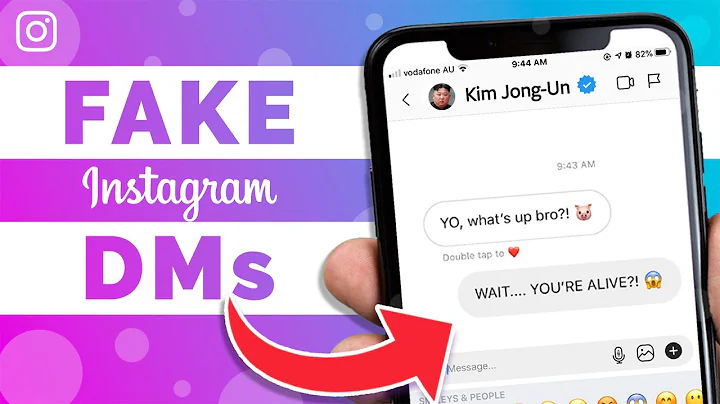 Create Fake Instagram Messages easily!