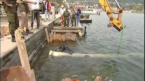 HOBAS Outlet Pipeline at lake Wörth, Austria