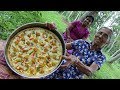 Pizza Recipe ❤ Chicken Pizza prepared by Grandma and Daughter | Village Life