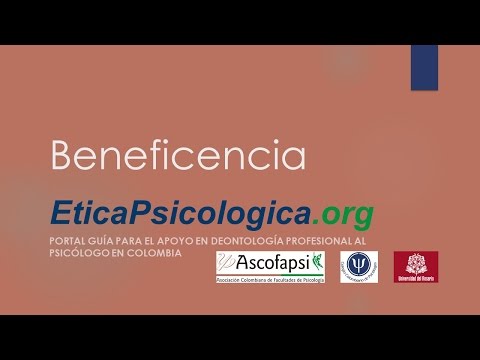 Video: ¿Qué significa beneficencia?