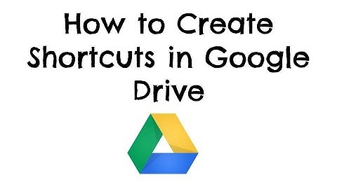 Creating Shortcuts in Google Drive