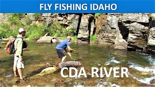 Fly Fishing Idaho Coeur d’Alene River System Idaho July [Series Episode # 54]