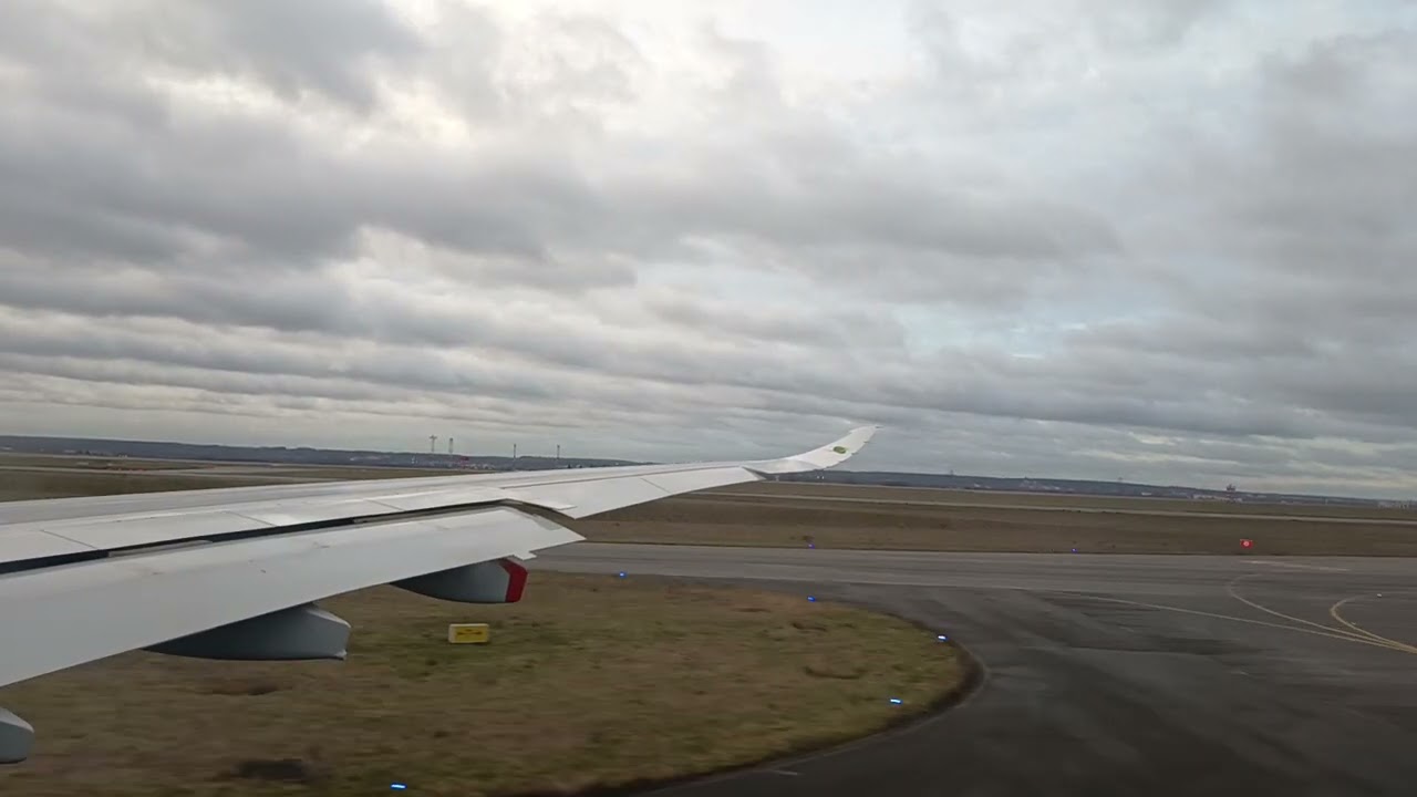 Air Côte d'Ivoire Paris (CDG) to Abidjan (ABJ) Flight HF177 A330-900 - Taxi before Takeoff