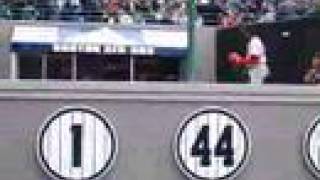 Bob Sheppard's Player Introductions at Yankee Stadium while Pedro Martinez Warmed Up