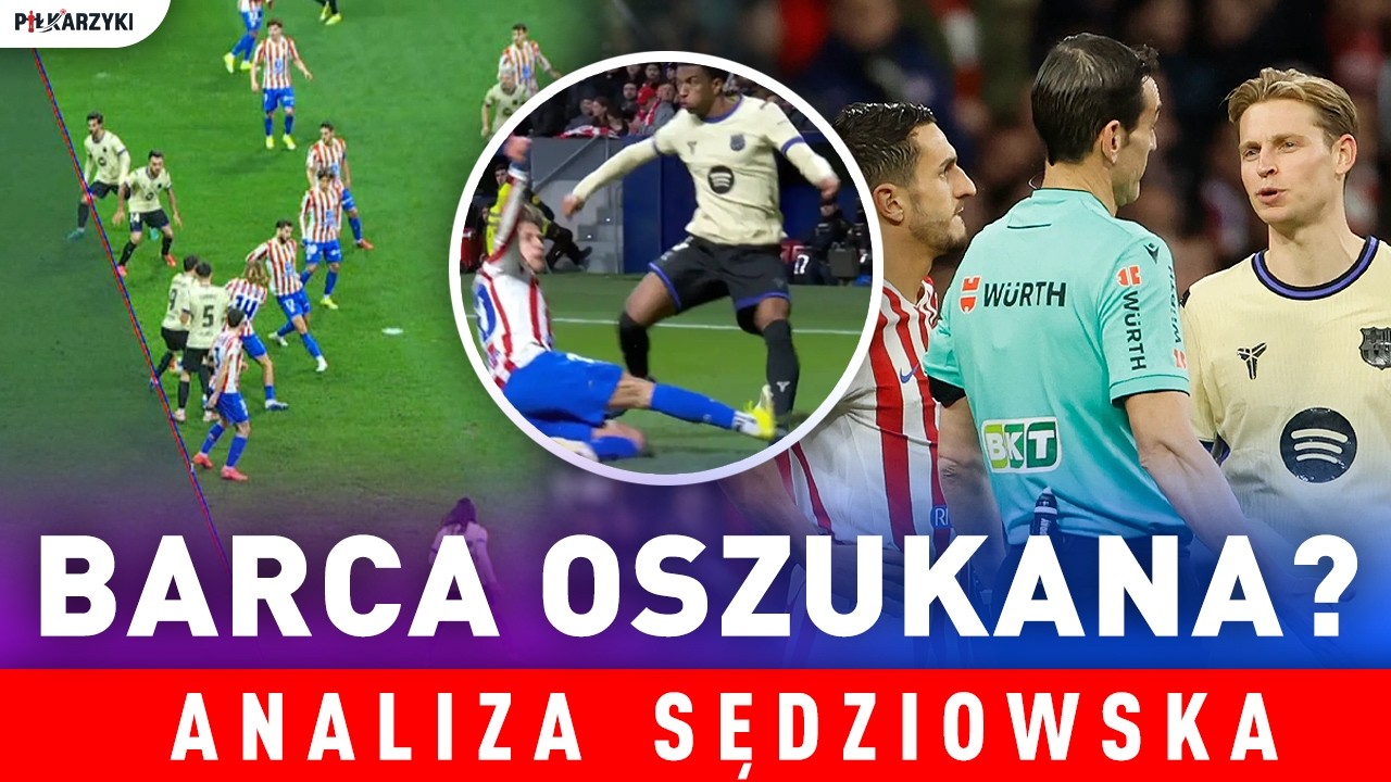 BARCELONA SKRZYWDZONA?! GOL CUBARSIEGO PRAWIDŁOWY? CO z SIMEONE?! | ANALIZA SĘDZIOWSKA