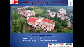 EST102 Programming in C- Module IV- Functions- Asst Prof Deepthi Thomas Profile