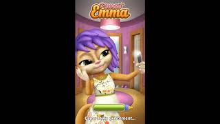 Aplicación muy divertida de una gata embarazada llamada Emma para android screenshot 4