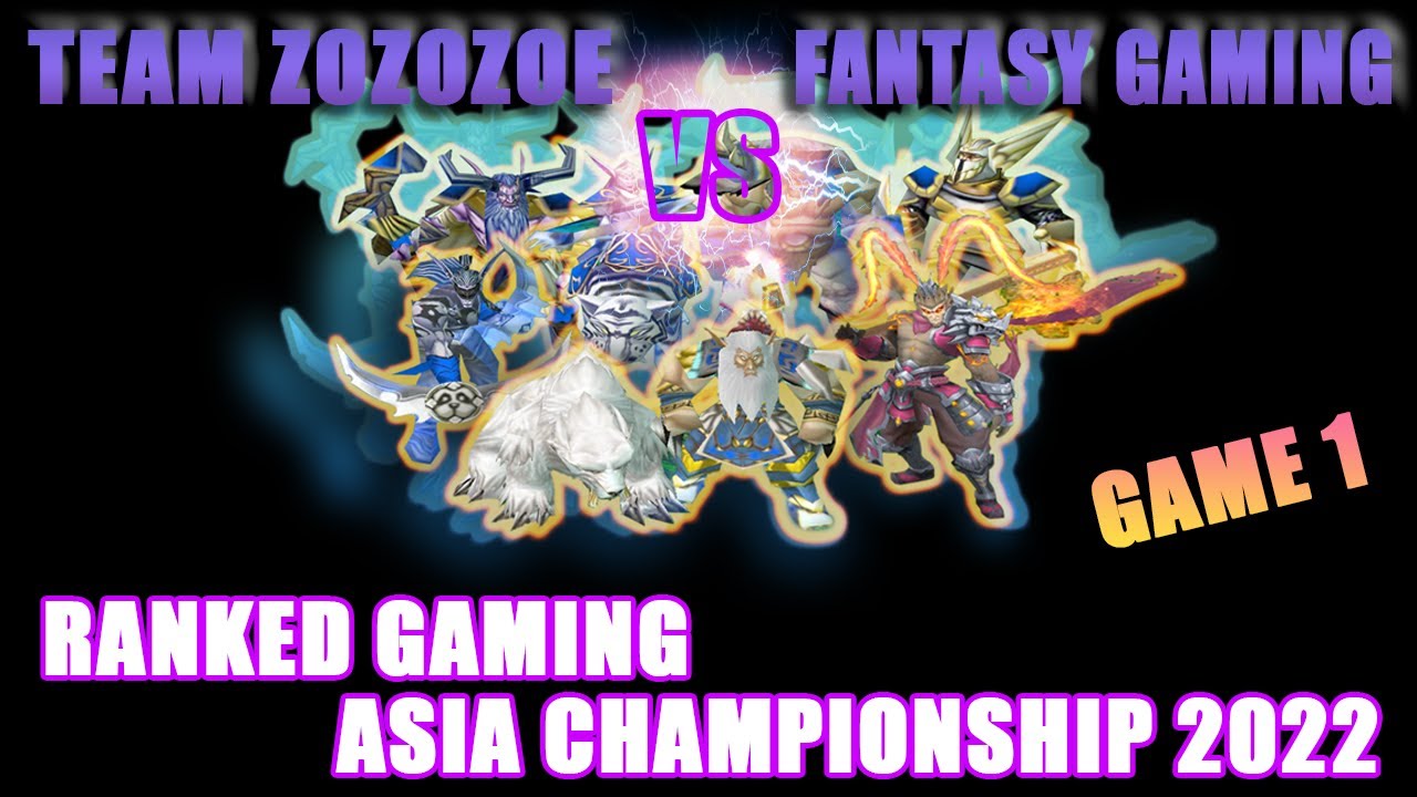DotA 1 - Semifinal Ranked Gaming Asia Championship 2022 | Zozozoe Team VS Fantasy Gaming (Game 1)