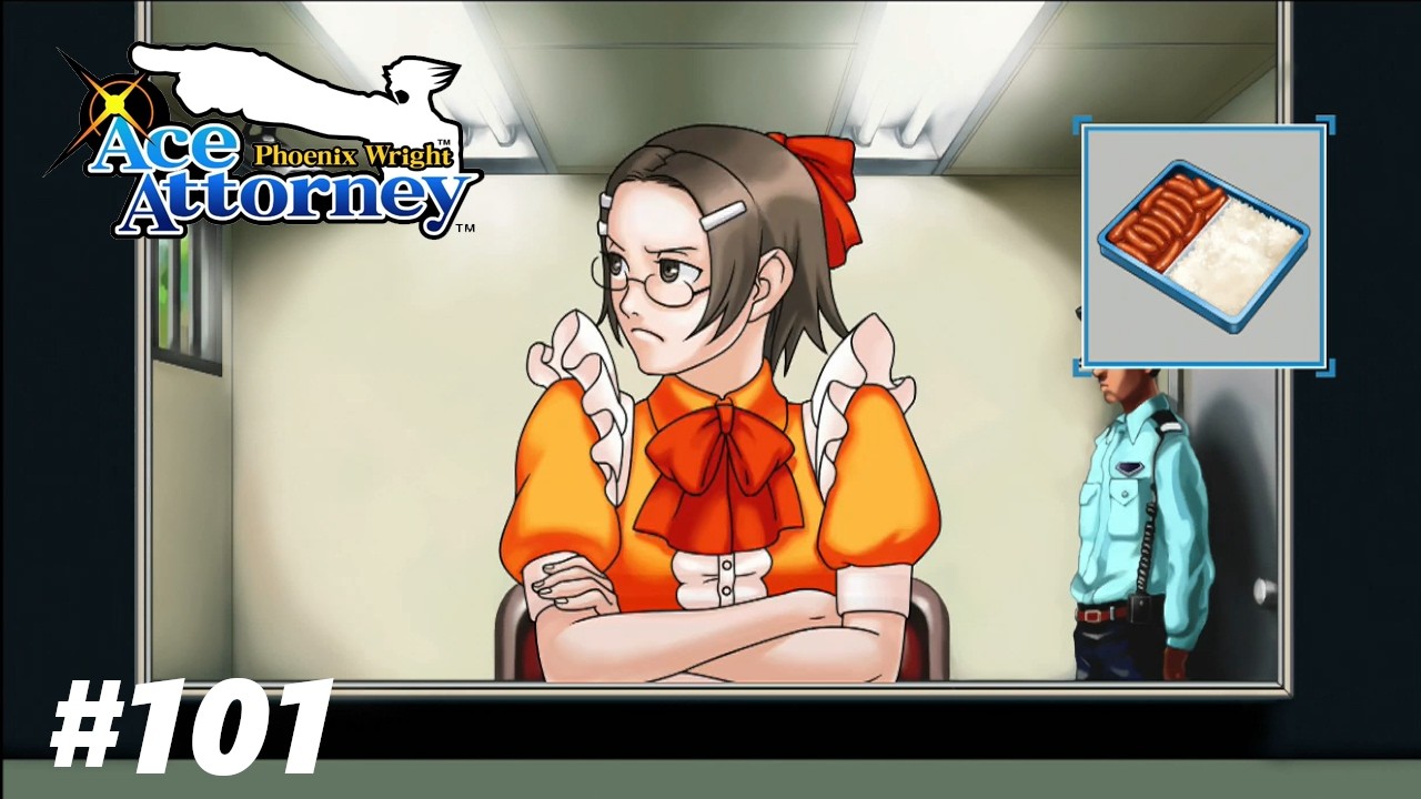 maggey gives the lunch box to us // phoenix wright part 101