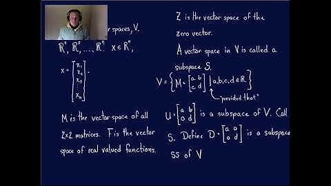 Vector Space Intro