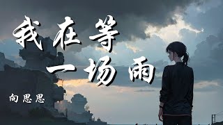 我在等一场雨 - 向思思【我在等一场雨 等关于你的消息 等和你的相遇 等有你的花季】【动态歌词 Lyrics】【拼音歌词】【抖音歌曲】