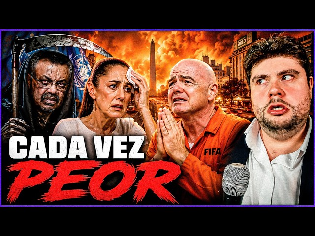 🟠 OMS insiste en BRUTAL CRISIS de ÉBOLA ☢️ TIEMBLAN INFANTINO y SHEINBAUM 🌪️ ARGENTINA KAPUT 💣 ⏰