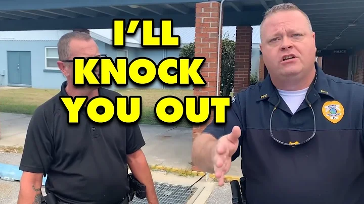 Police Captain Lets Sergeant Give Unlawful Orders to Citizen Journalist!