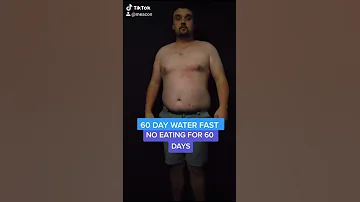 30 Day Water Fast No Food For 30 Days Lost 40 Pounds 