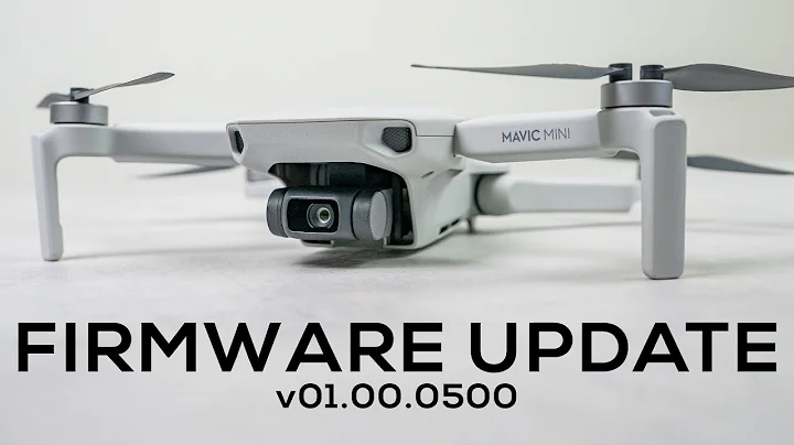 DJI Mavic Mini Firmware Update v0500 - Manual Video & White Balance Control FINALLY Added!