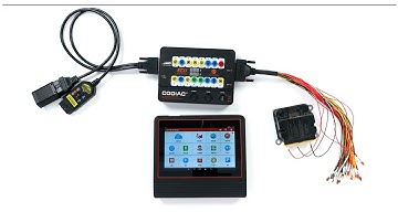 GODIAG GT100 PLUS + LAUNCH X431 PRO Diagnose VW Airbag on Bench-OBDII365