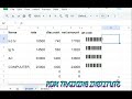 @rdmti#msexcel#qrcodelaganaseekhe# एमएस एक्सेल में क्यूआर कोड लगाना सीखें