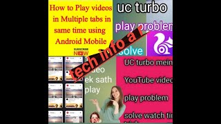 How To use MultiTab In Android Phone||4000 hours|@Hafiz dastghaer|How To Play Videos in Multiple Tab