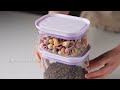 glass food storage jar