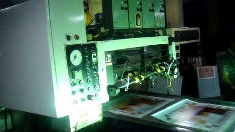 UV Attachment with offset printing machine