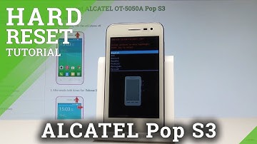 How to Hard Reset ALCATEL Pop S3 - Bypass Screen Lock / Wipe Data |HardReset.Info