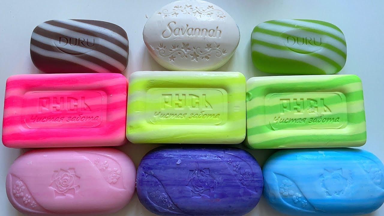 ASMR Cutting Soft Soap | Soap Novelties