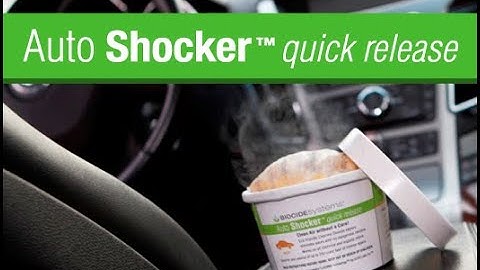 Auto Shocker CLO2 Maximum Strength Odor Eliminator, On Motorhead Garage