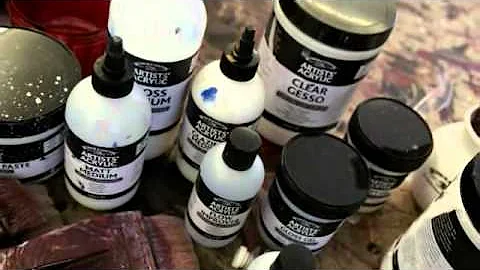 Introduction To W&N Artists' Acrylic Mediums Range