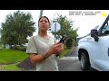 Woman Flees Hit And Run Crash Then Tries Playing Dumb